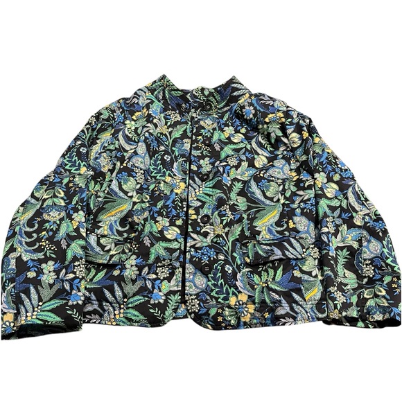 Charter Club 3X Women Coat light Spring Flowery office casual classic plus size - Picture 1 of 6